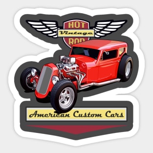 Hot Rod Sticker